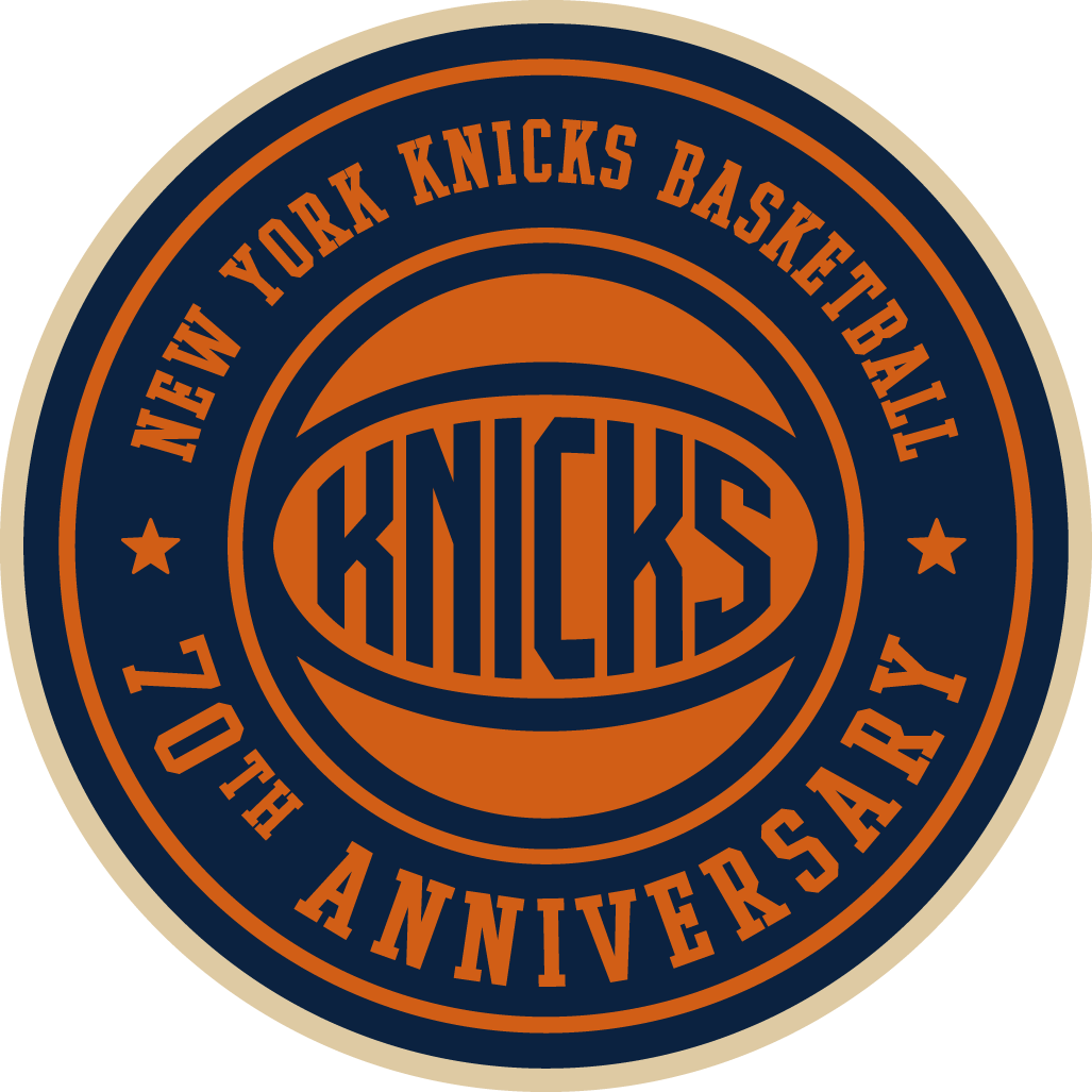 New York Knicks 2017 Anniversary Logo iron on transfers for clothing